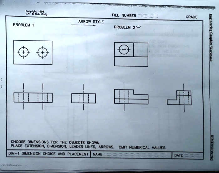 SOLVED FILE NUMBER GRADE PROBLEM 1 ARROW STYLE PROBLEM 2 CHOOSE