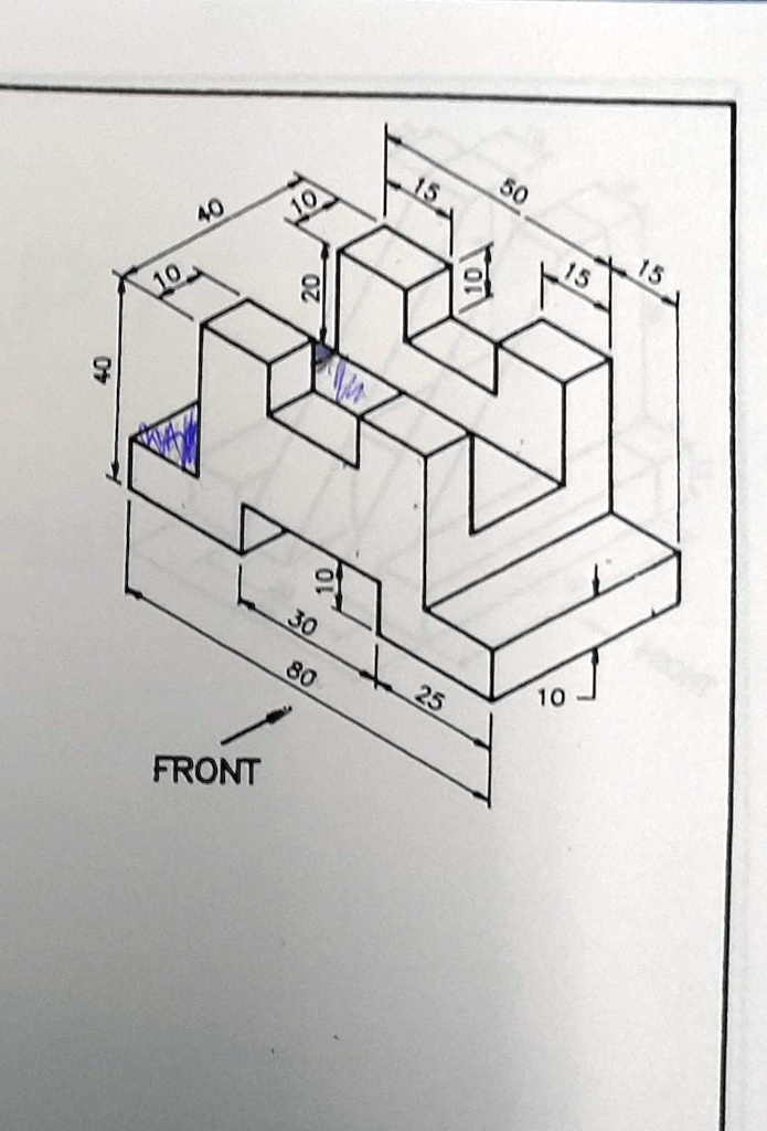 Orthographic Drawing Worksheet Answers