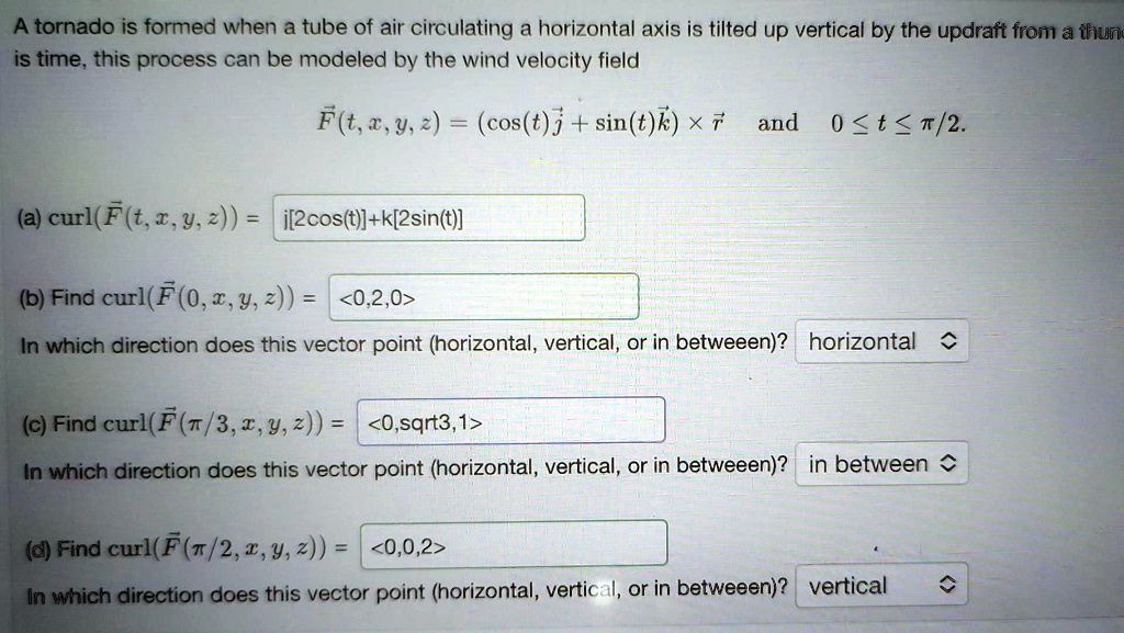 VIDEO solution: A tornado is formed when a tube of air circulating on a ...