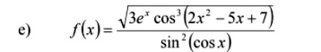 3e cos 2x sx flx sin cos x 64684