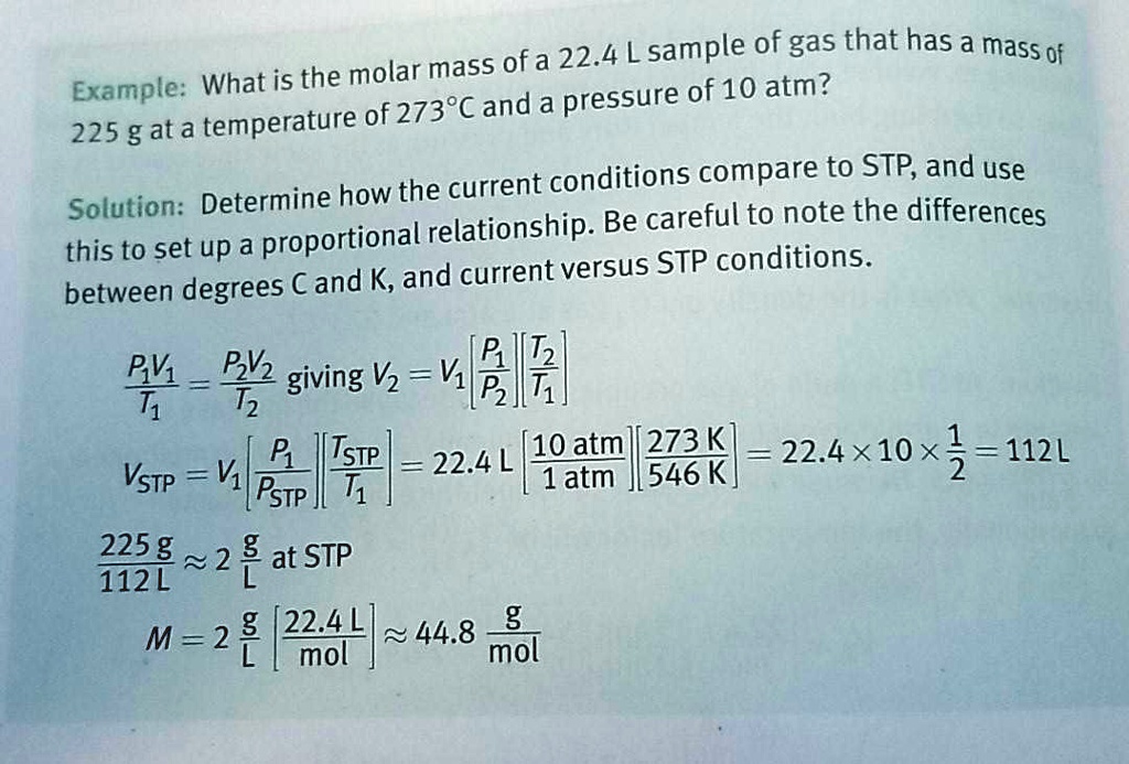 One Mole Of An Ideal Gas At NTP Occupies Liters molar What 45 OFF