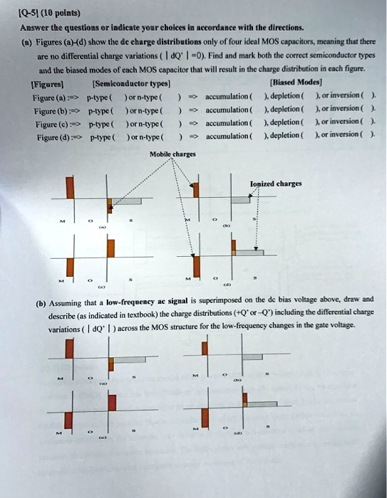 [Q-5] (10 points) Answer the questions or indicate your choices in ...