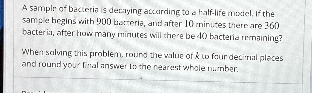 Decay Rate Revealed The Fraction Lost From A 150 Sample After 10 Minutes - qf9w631