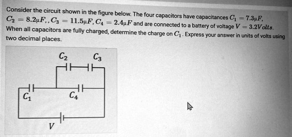 SOLVED: Consider the circuit shown in the figure below. The four ...