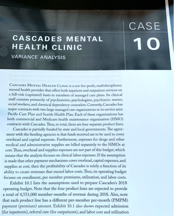 cascades mental health clinic case study
