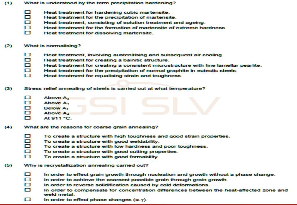 Precipitation Hardening Heat Treatment
