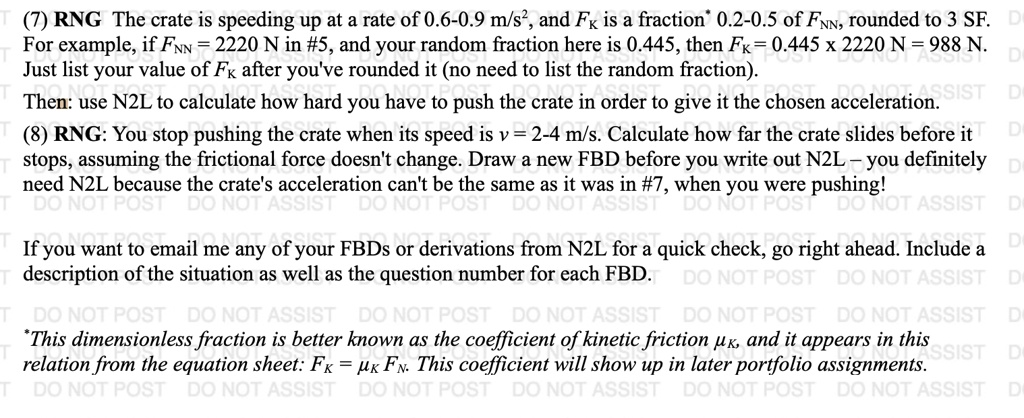 texts fnn 133575 n choose random values 7 rng the crate is speeding up at a rate of 06 09 ms2 and fk is a fraction 02 05 of fnn rounded to 3 sf for example if fns 2220 n in 5 and your random 32243