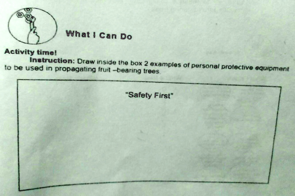 SOLVED 'What I Can Do I Activity time! Instruction Draw inside the