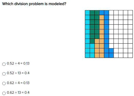 SOLVED: 'Which division problem is modeled Which division problem is ...