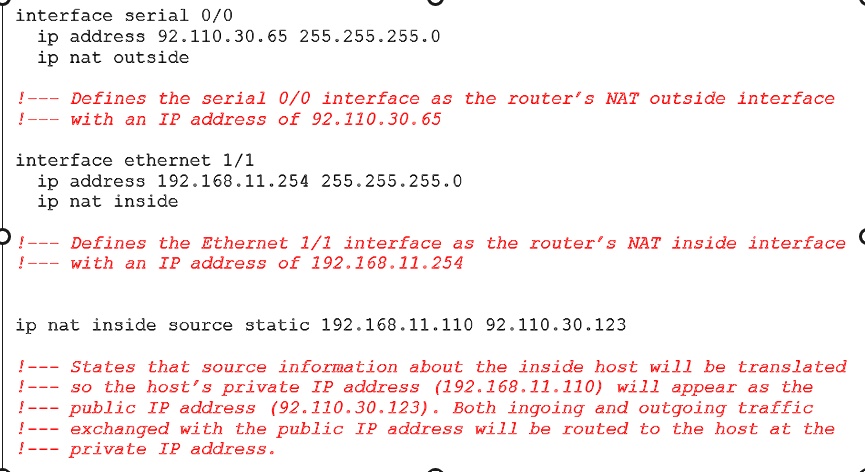 [GET ANSWER] interface serial 0/0 ip address 92.110.30.65 255.255.255.0 ...