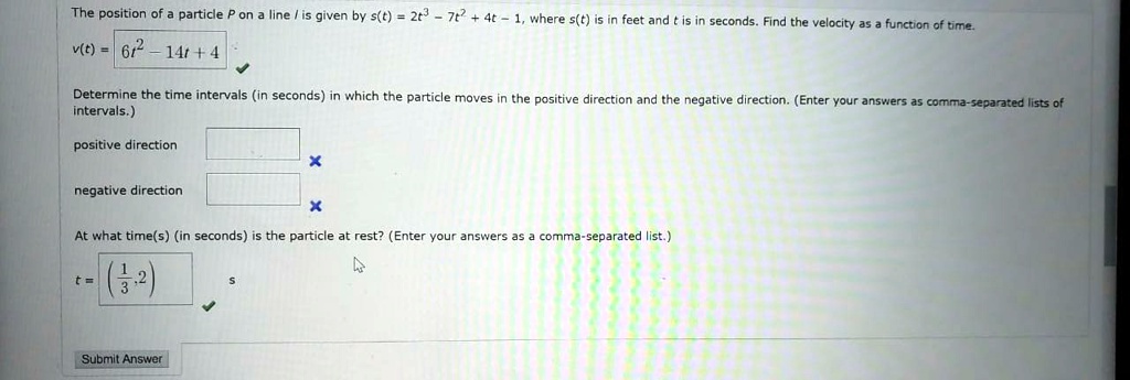 Solved: The Position Of Particle Iine Given By S(t) = 2tj 7t2 4 = Where 