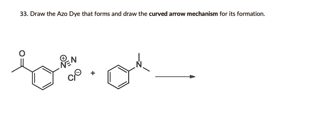 VIDEO solution: Draw the Azo Dye that forms and draw the curved arrow ...