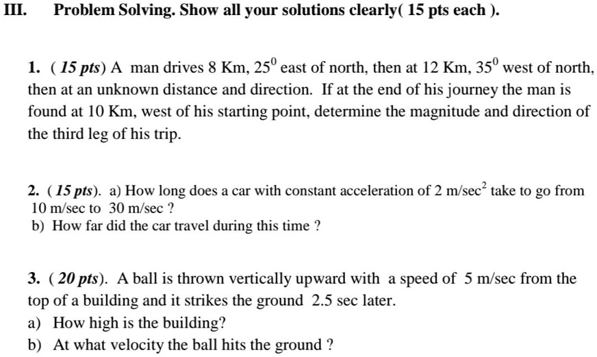 Solved Question 5 15 pts Determine the rated speed of a