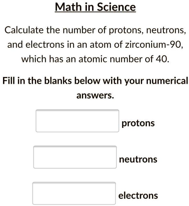SOLVED Please answer this question... please Math in Science Calculate