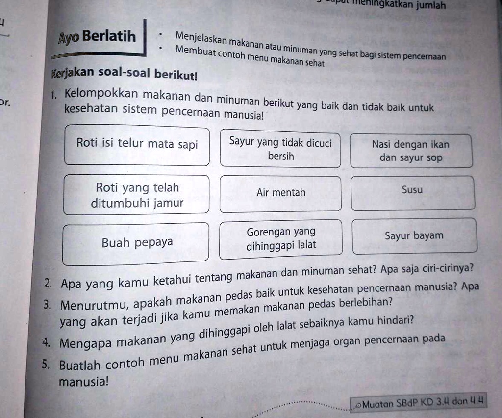 SOLVED: Kerjakan Soal Soal Berikut!! Po Hieningkatkan Jumlah Ayo ...