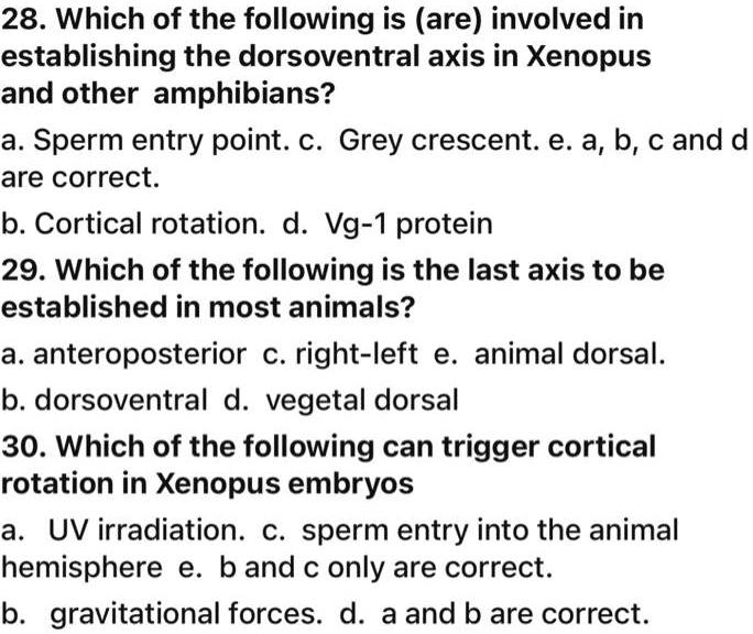 28 which of the following is are involved in establishing...