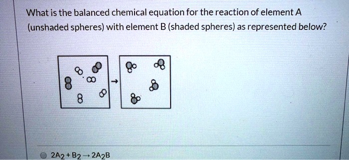 SOLVED: What is the balanced chemical equation for the reaction of ...