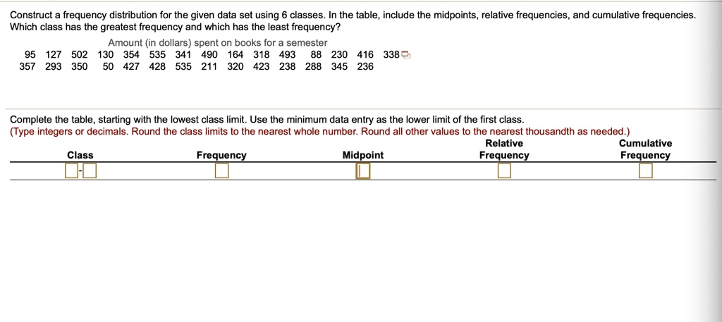 solved-construct-frequency-distribution-for-the-given-data-set-using