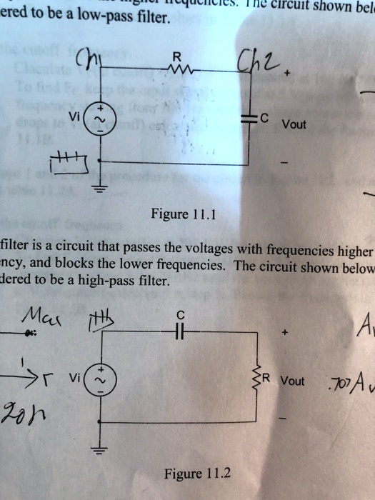 SOLVED Using an inductor and resistor, design a circuit that would