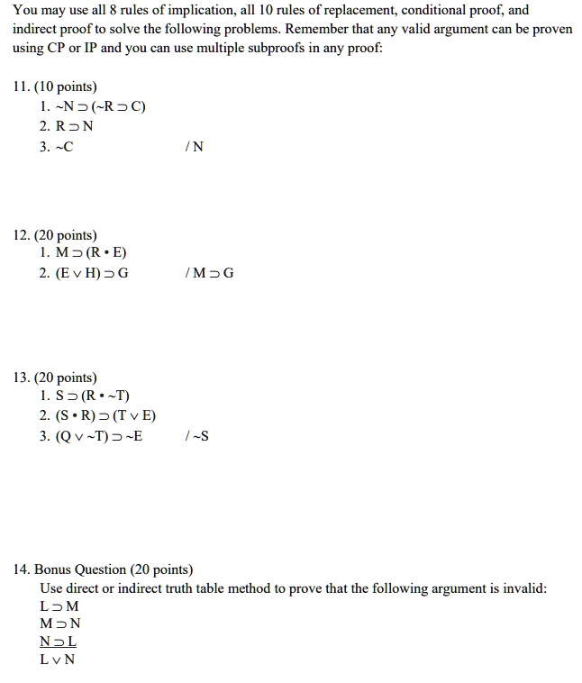 Solved Questions - 2 (20 points) You have the following