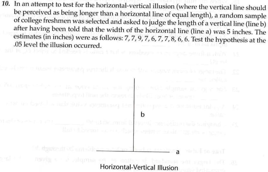 GET ANSWER 10 In An Attempt To Test For The Horizontal vertical get answer 10 in an attempt to test for the horizontal vertical
