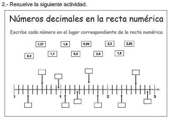 Solved Ayudaaaaaa Por Favor Es Para Hoy 2 Resuelve La Siguiente Actividad Números Decimales 3487