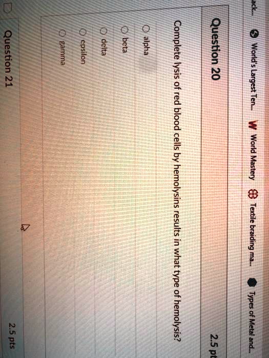 SOLVED delta bcta alpha Complete eluleJ cpsilon Question Word's lysis