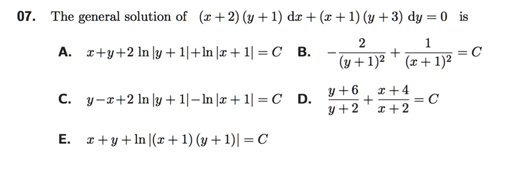 07 The General Solution Of X 2 Y 1 Dz C Itprospt