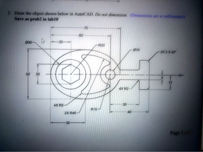 SOLVED: Please go step by step with pictures on how you drew the object ...