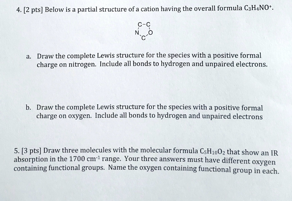 c5h10o2 lewis structure