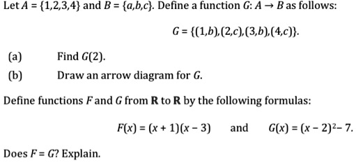 let a 1234 and b abc define function g a bas follows g 16 2c 36 4c a b ...
