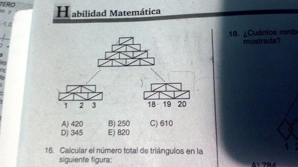 SOLVED: Ayudaaaaa xf la pregunta es cuantos triangulos se pueden contar