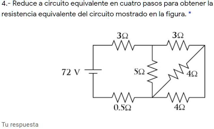 Solved Ayudaaaaaaaa Porfavor Unu Reduce A Circuito Equivalente En