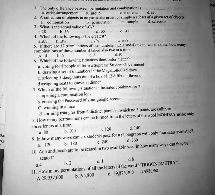 solved-the-only-difference-between-permutation-and-combination-is-the