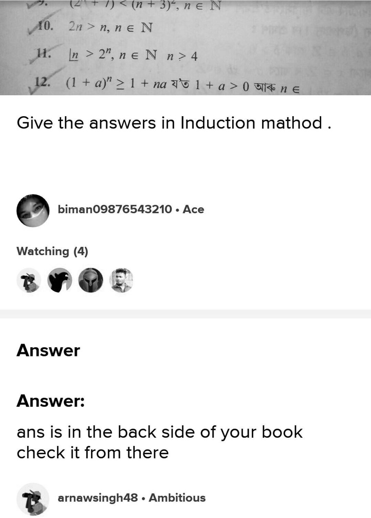 what action for this answergive me some idea 62457