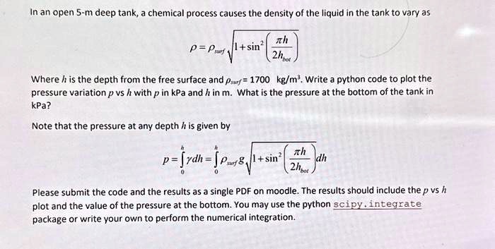 SOLVED: Solve using Python code. Include both code and output. In an ...