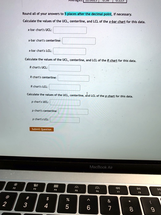 Solved Round All Of Your Answers To Two Decimal Places After The Decimal Point If Necessary 0283