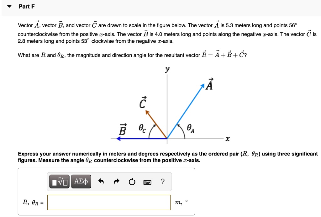 SOLVED: Vector A, Vector B, And Vector C Are Drawn To Scale In The ...