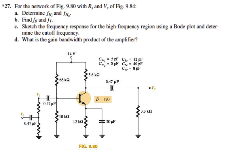 [GET ANSWER] in details 27 for the network of fig 980 with r and v of ...