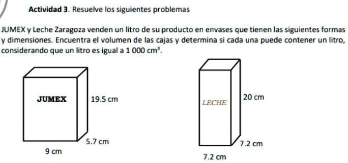 SOLVED: Ayuda por favor para hoy Actividad 3. Resuelve los siguientes