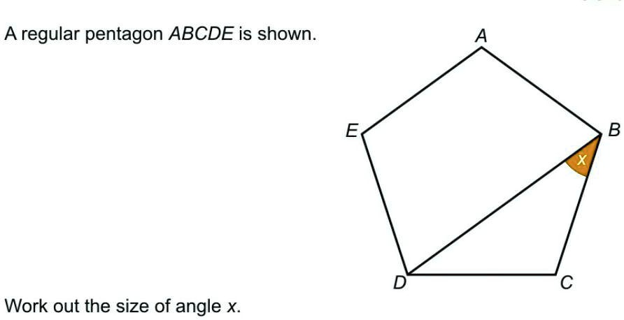 SOLVED: 'ppplllzzz hhhheeelllllllpppppp A regular pentagon ABCDE is ...