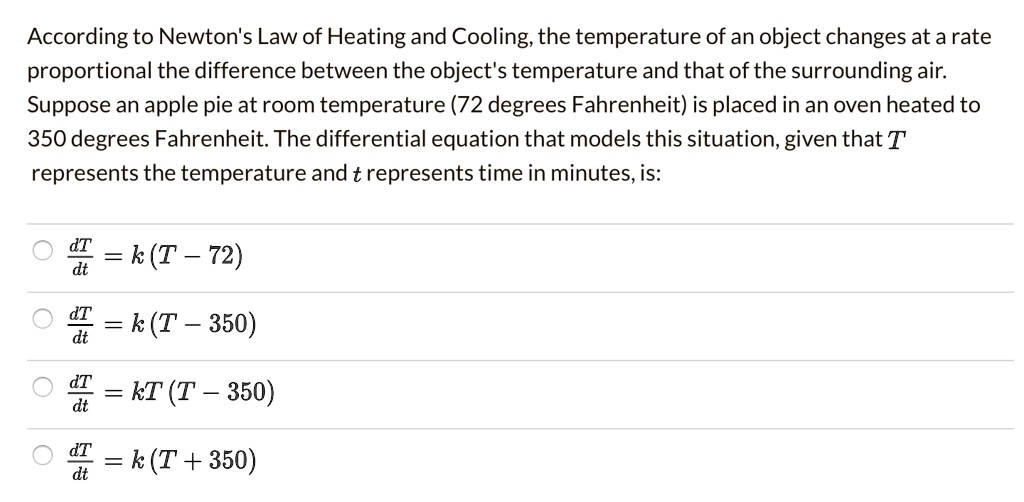 Newtons Law Of Heating