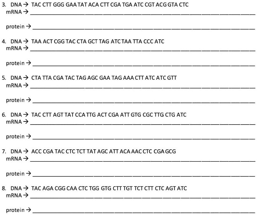 Solved Асс UUG AGA UUA AGG AGU GCA CGA CCA UCA ACA GUA GCC