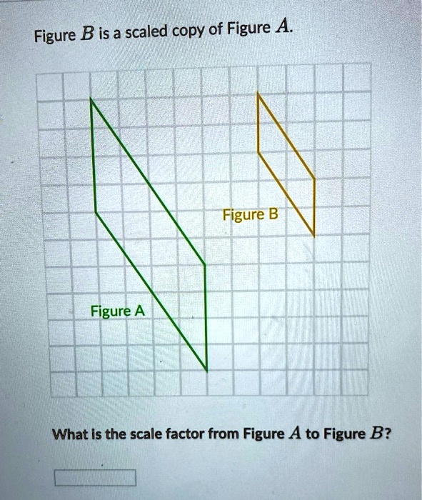 Figure B Is A Scaled Copy Of Figure A Figure B Figure A What Is The ...