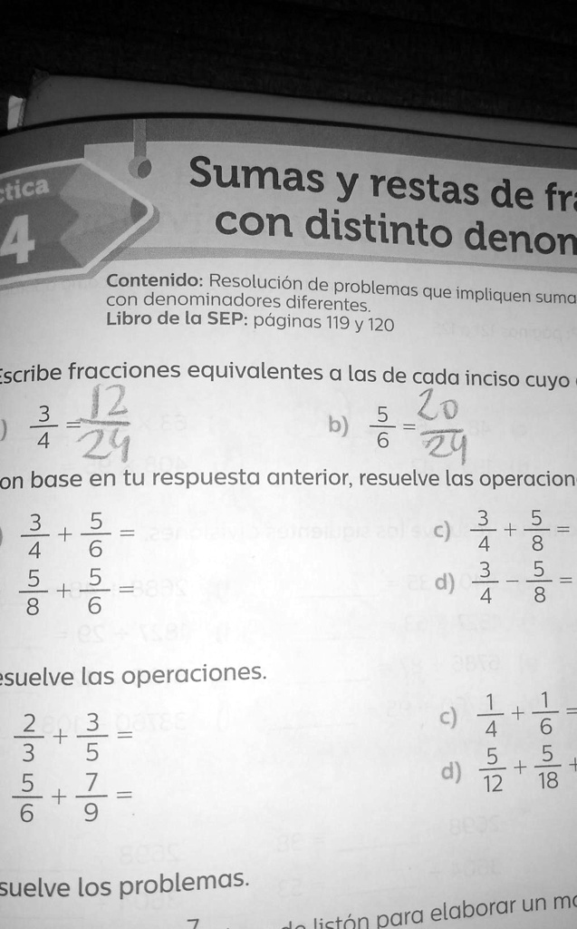 SOLVED: 2. Con Base En Tu Respuesta Anterior, Resuelve Las Operaciones ...