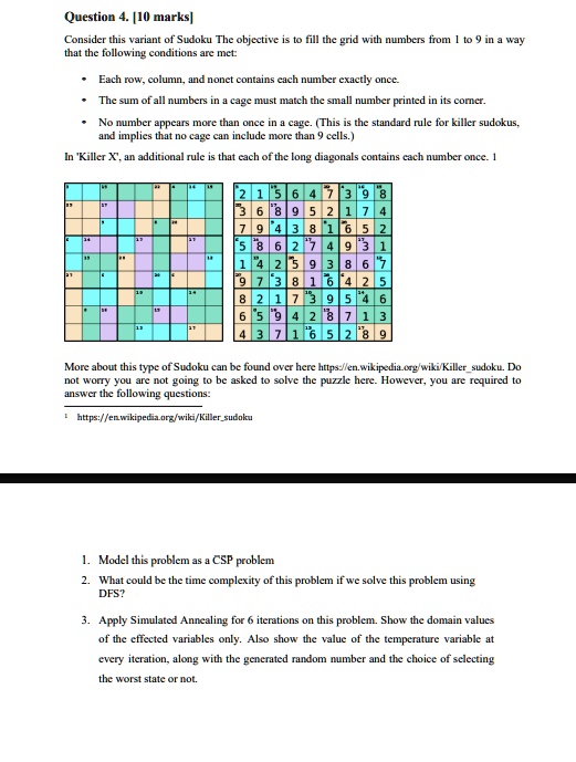 Solving Sudoku with Simulated Annealing