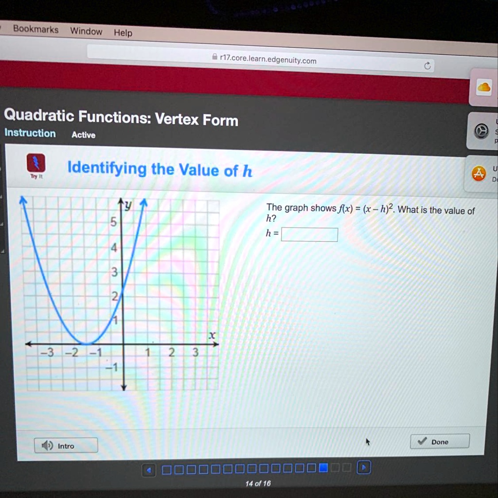 solved-the-graph-shows-f-x-x-h-2-what-is-the-value-of-h-h-3