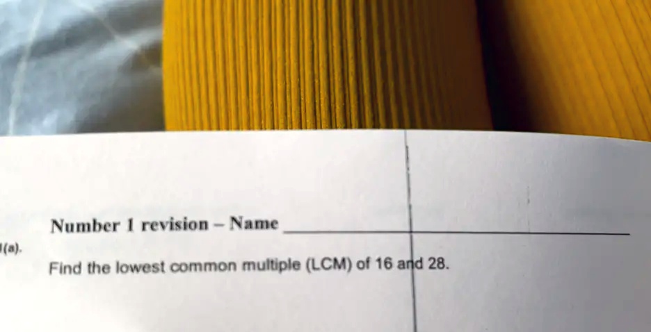 solved-number-revision-name-a-find-the-lowest-common-multiple-lcm