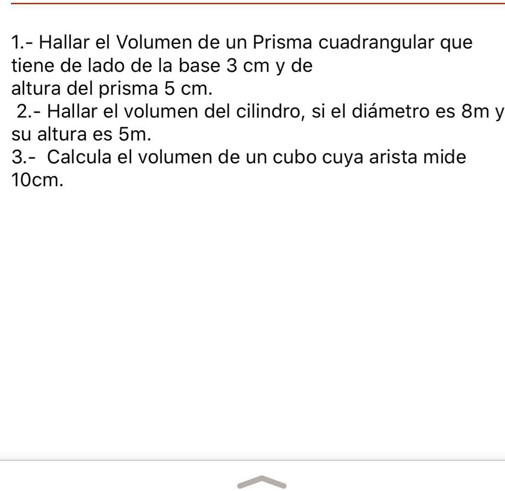 SOLVED: Me ayudan porfis es para el domingo 1.- Hallar el Volumen de un ...