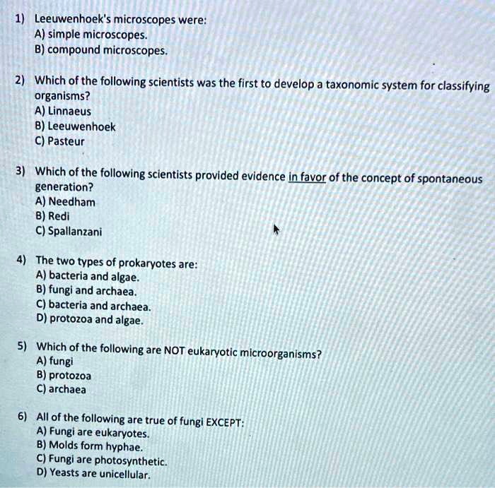 SOLVED Leeuwenhoek's microscopes were A) simple microscopes. B
